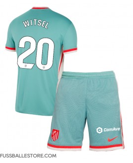 Günstige Atletico Madrid Axel Witsel #20 Auswärts Trikotsatzt Kinder 2024-25 Kurzarm (+ Kurze Hosen)